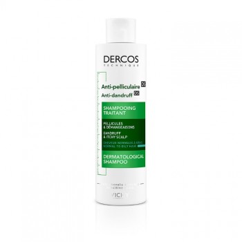 VICHY DERCOS ŠAMPON  PROTIV PERUTI ZA NORMALNU I MASNU KOSU, 390ML