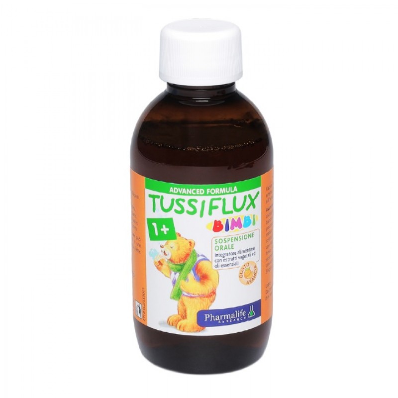 Tussiflux Bimbi Sirup 1+,200Ml Tussiflux Bimbi Sirup 1+,200Ml
