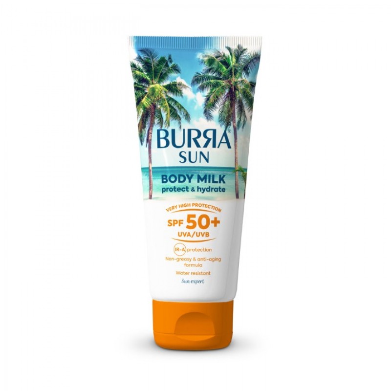 Burra Sun Body Milk Spf50+, 200Ml