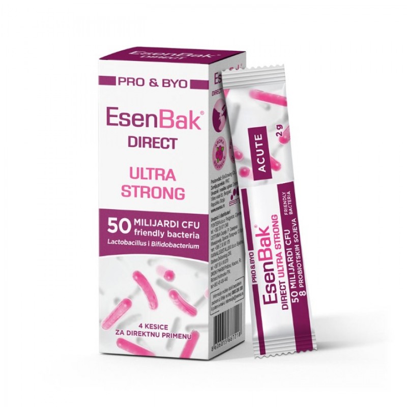 Esenbak Direct Ultra Strong Sinbiotik 4 Kesice