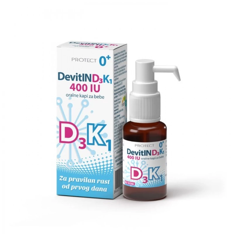 Devitin D3K1 Oralne Kapi Za Bebe 10Ml • Esensa Apoteka