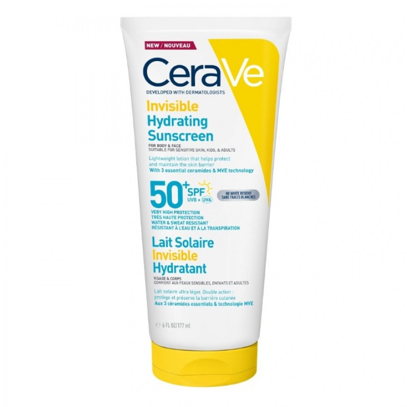 Cerave Sun Hydra Sunscreen Spf50+ 177Ml