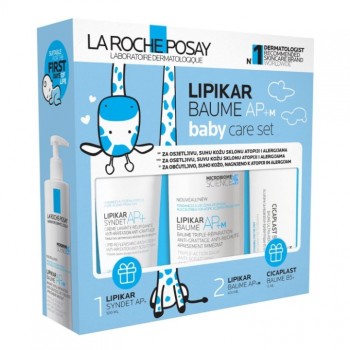 La Roche Posay Lipikar promo set - Lipikar Baume Ap+M 400ml + Lipikar Syndet gel AP+ 100ml + Cicaplast baume B5+ 15ml La Roche Posay Lipikar promo set - Lipikar Baume Ap+M 400ml + Lipikar Syndet gel AP+ 100ml + Cicaplast baume B5+ 15ml