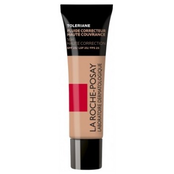 LA ROCHE POSAY TOLERIANE TEČNI KOREKTIVNI PUDER SPF25 ZA POTPUNO PREKRIVANJE BR 13, 30ML