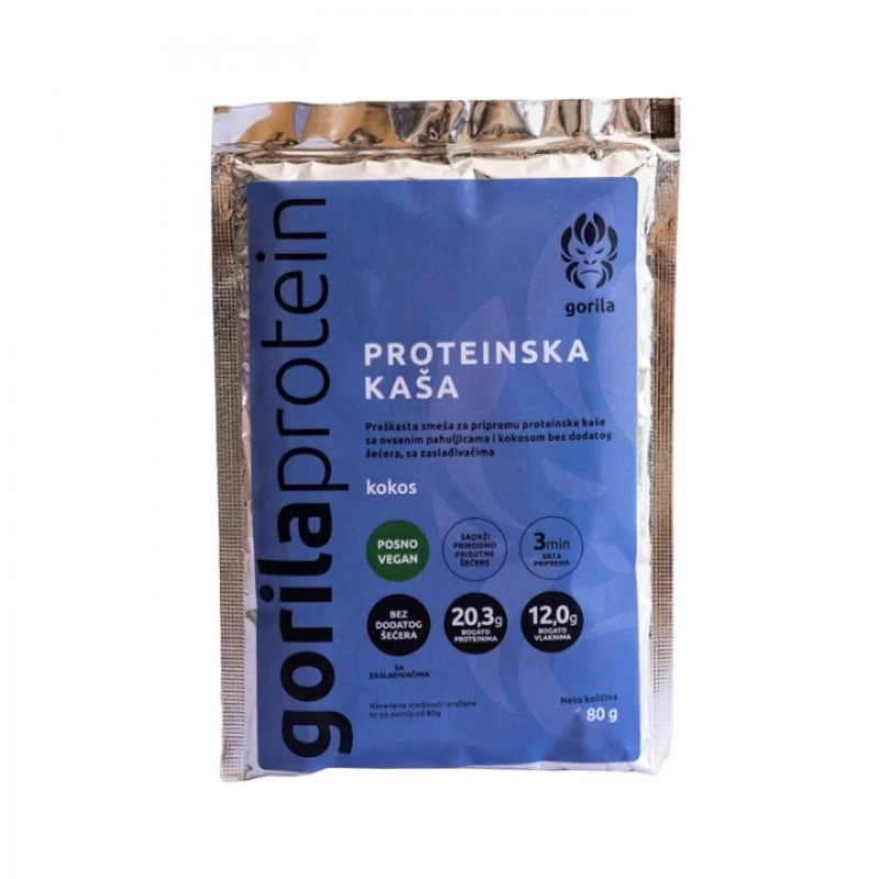 Proteinska Kaša Sa Kokosom 80G • Esensa Apoteka