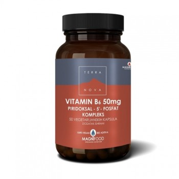 TERRANOVA VITAMIN B6 50MG, 50 KAPSULA