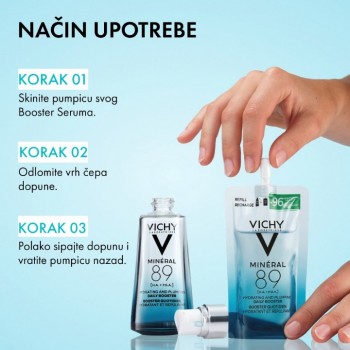 VICHY MINÉRAL 89 DNEVNI BOOSTER REFILL PAKOVANJE 50ML