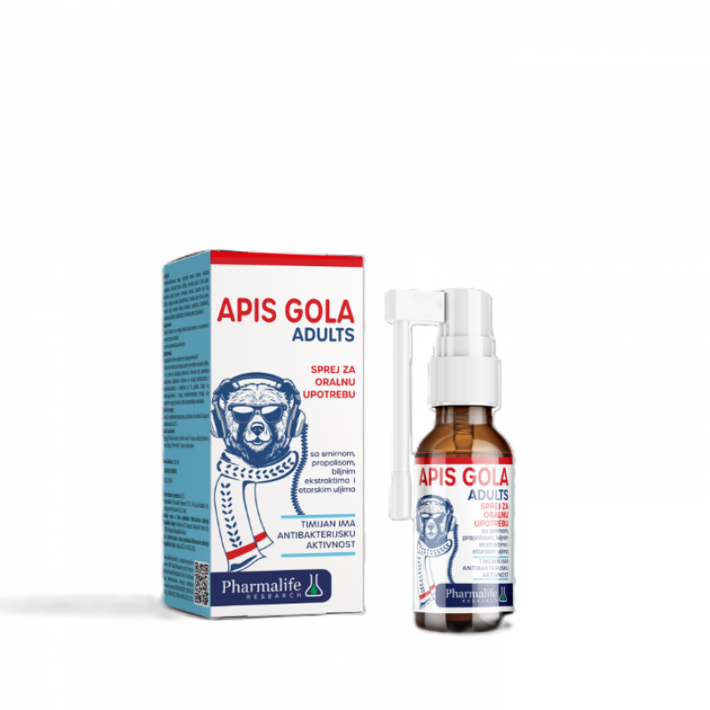 Apis Gola Adults, Sprej 20Ml Apis Gola Adults, Sprej 20Ml