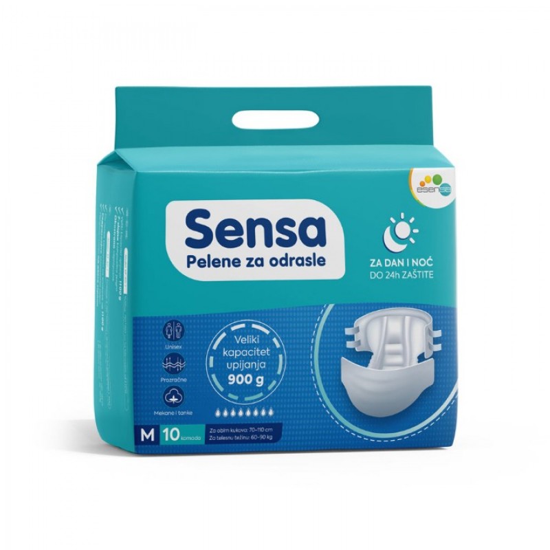 Sensa Pelene Za Odrasle M Veličina, A10 Sensa Pelene Za Odrasle M Veličina, A10