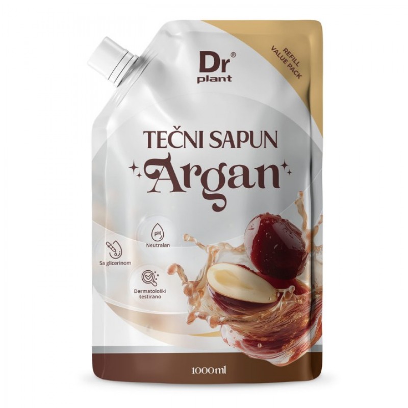 Dr Plant Tečni Sapun Argan 1L - Dopuna Dr Plant Tečni Sapun Argan 1L - Dopuna