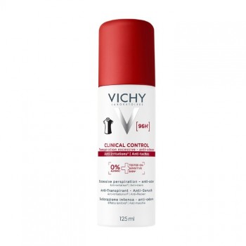 Vichy Clinical Control Antiperspirant Sprej protiv znojenja, 125 ml
