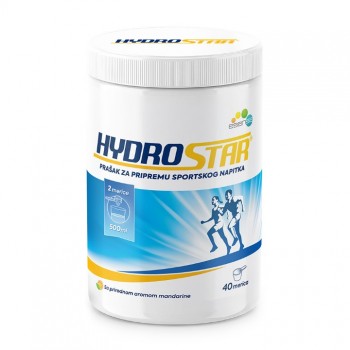 HYDROSTAR PRAŠAK ZA PRIPREMU SPORTSKOG NAPITKA 730G - 40 DOZA