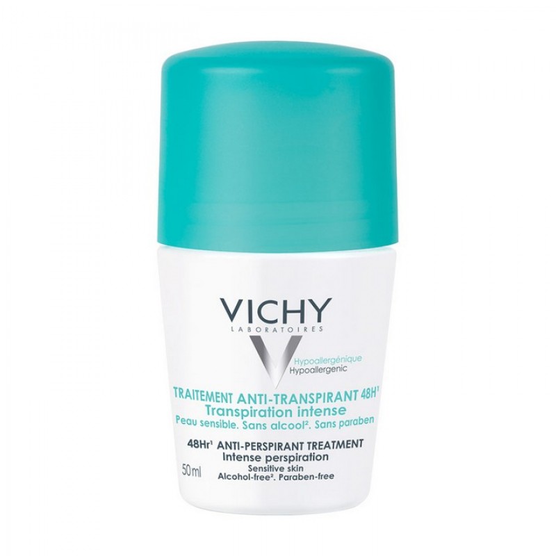 Vichy Deodorant Roll-On Za Regulaciju Prekomernog Znojenja, 50 Ml