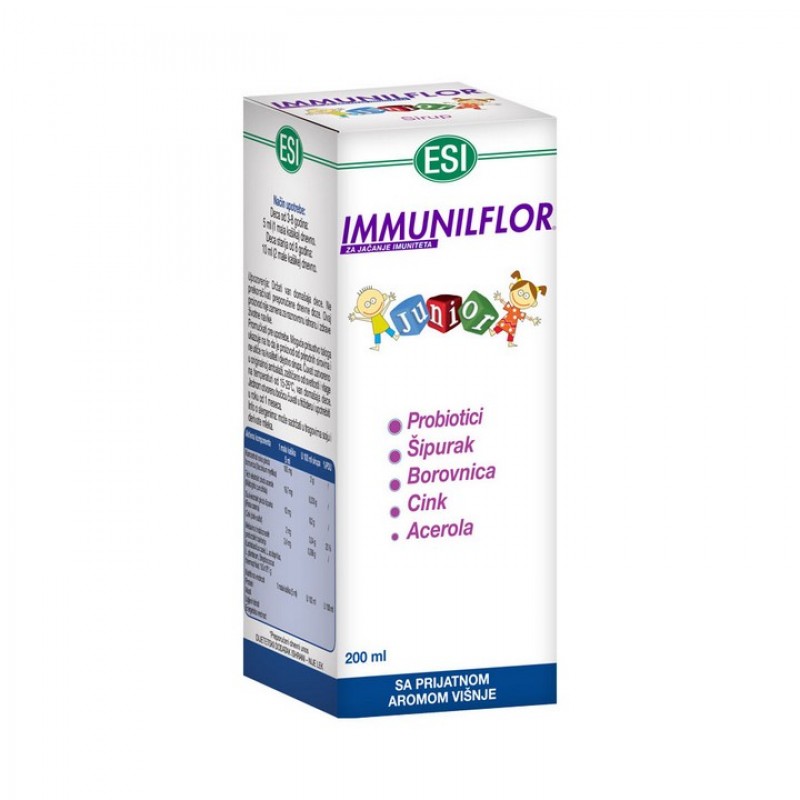 Immunilflor Junior Sirup, 200Ml