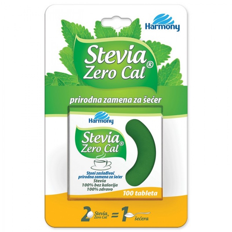 Stevia Zero Cal Prirodna Zamena Za Šećer 100 Tableta