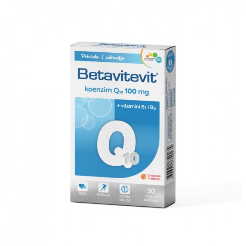 Betavitevit Koenzim Q10 100Mg, 30 Tableta