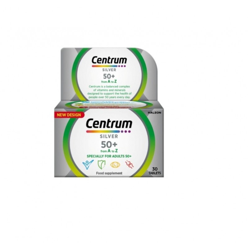 Centrum A-Z Silver Lutein Tbl. A30 Centrum A-Z Silver Lutein Tbl. A30