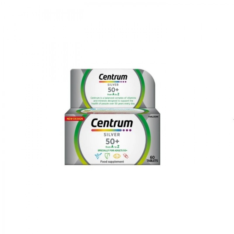 Centrum A-Z Silver Lutein Tbl. A60 Centrum A-Z Silver Lutein Tbl. A60