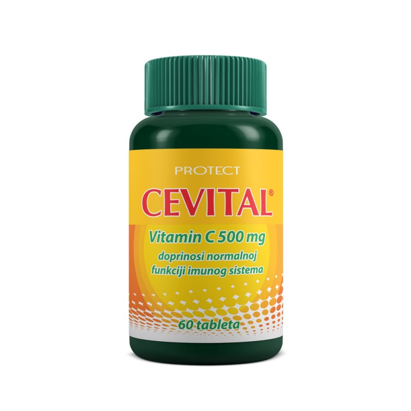 Cevital Vitamin C 500Mg 60 Tableta